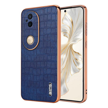vivo S20 Luxury Case - Electroplated Frame, Crocodile Texture Leather, Full Coverage Protection, Anti-Fingerprint & Shockproof