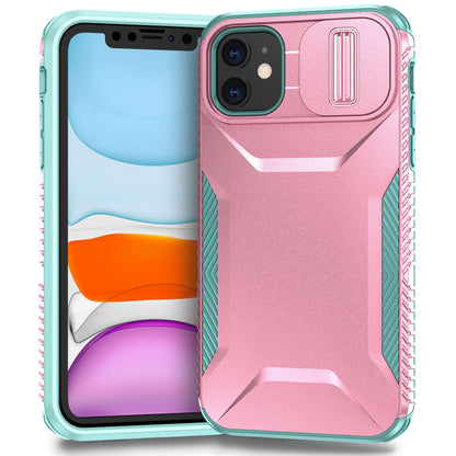 iPhone 11 Phone Case with Sliding Camshield | Military-Grade TPU & PC Protective Anti-Scratch Anti-Skid Cover, Durable Shockproof Design