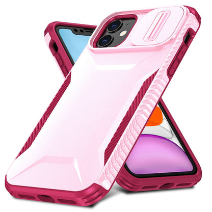 iPhone 11 Phone Case with Sliding Camshield | Military-Grade TPU & PC Protective Anti-Scratch Anti-Skid Cover, Durable Shockproof Design