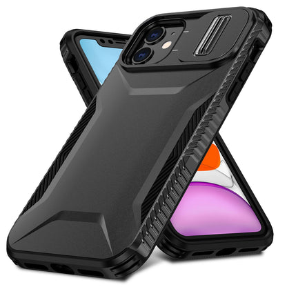 iPhone 11 Phone Case with Sliding Camshield | Military-Grade TPU & PC Protective Anti-Scratch Anti-Skid Cover, Durable Shockproof Design