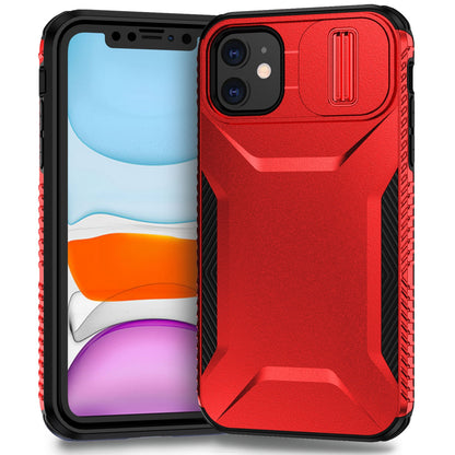 iPhone 11 Phone Case with Sliding Camshield | Military-Grade TPU & PC Protective Anti-Scratch Anti-Skid Cover, Durable Shockproof Design