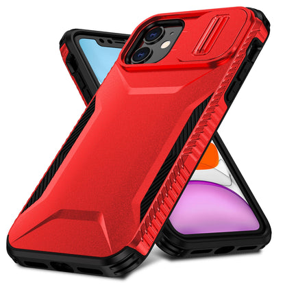 iPhone 11 Phone Case with Sliding Camshield | Military-Grade TPU & PC Protective Anti-Scratch Anti-Skid Cover, Durable Shockproof Design