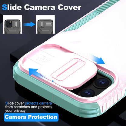 iPhone 11 Pro Phone Case with Sliding Camshield | Military-Grade TPU & PC Protective Anti-Scratch Anti-Skid Cover, Durable Shockproof Design