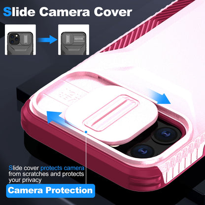 iPhone 11 Pro Phone Case with Sliding Camshield | Military-Grade TPU & PC Protective Anti-Scratch Anti-Skid Cover, Durable Shockproof Design