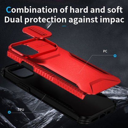 iPhone 11 Pro Phone Case with Sliding Camshield | Military-Grade TPU & PC Protective Anti-Scratch Anti-Skid Cover, Durable Shockproof Design