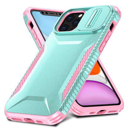 iPhone 11 Pro Phone Case with Sliding Camshield | Military-Grade TPU & PC Protective Anti-Scratch Anti-Skid Cover, Durable Shockproof Design