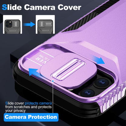 iPhone 11 Pro Phone Case with Sliding Camshield | Military-Grade TPU & PC Protective Anti-Scratch Anti-Skid Cover, Durable Shockproof Design