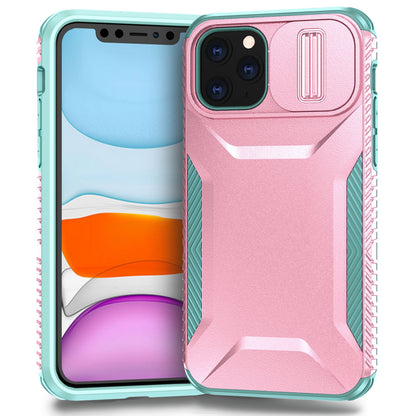 iPhone 11 Pro Max Phone Case with Sliding Camshield | Military-Grade TPU & PC Protective Anti-Scratch Anti-Skid Cover, Durable Shockproof Design