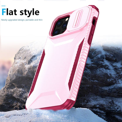 iPhone 11 Pro Max Phone Case with Sliding Camshield | Military-Grade TPU & PC Protective Anti-Scratch Anti-Skid Cover, Durable Shockproof Design