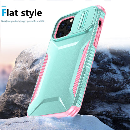 iPhone 11 Pro Max Phone Case with Sliding Camshield | Military-Grade TPU & PC Protective Anti-Scratch Anti-Skid Cover, Durable Shockproof Design