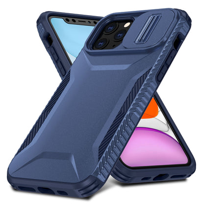 iPhone 11 Pro Max Phone Case with Sliding Camshield | Military-Grade TPU & PC Protective Anti-Scratch Anti-Skid Cover, Durable Shockproof Design