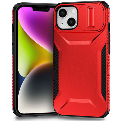 iPhone 13 Phone Case with Sliding Camshield | Military-Grade TPU & PC Protective Anti-Scratch Anti-Skid Cover, Durable Shockproof Design
