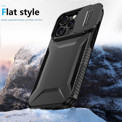 iPhone 13 Pro Phone Case with Sliding Camshield | Military-Grade TPU & PC Protective Anti-Scratch Anti-Skid Cover, Durable Shockproof Design