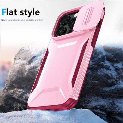 iPhone 14 Pro Phone Case with Sliding Camshield | Military-Grade TPU & PC Protective Anti-Scratch Anti-Skid Cover, Durable Shockproof Design