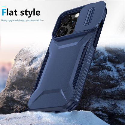 iPhone 14 Pro Phone Case with Sliding Camshield | Military-Grade TPU & PC Protective Anti-Scratch Anti-Skid Cover, Durable Shockproof Design