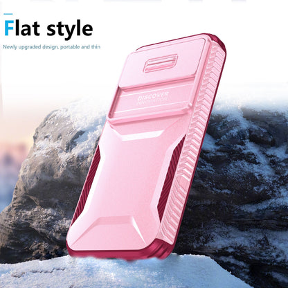 Google Pixel 8a Phone Case with Sliding Camshield | Military-Grade TPU & PC Protective Anti-Scratch Anti-Skid Cover, Durable Shockproof Design