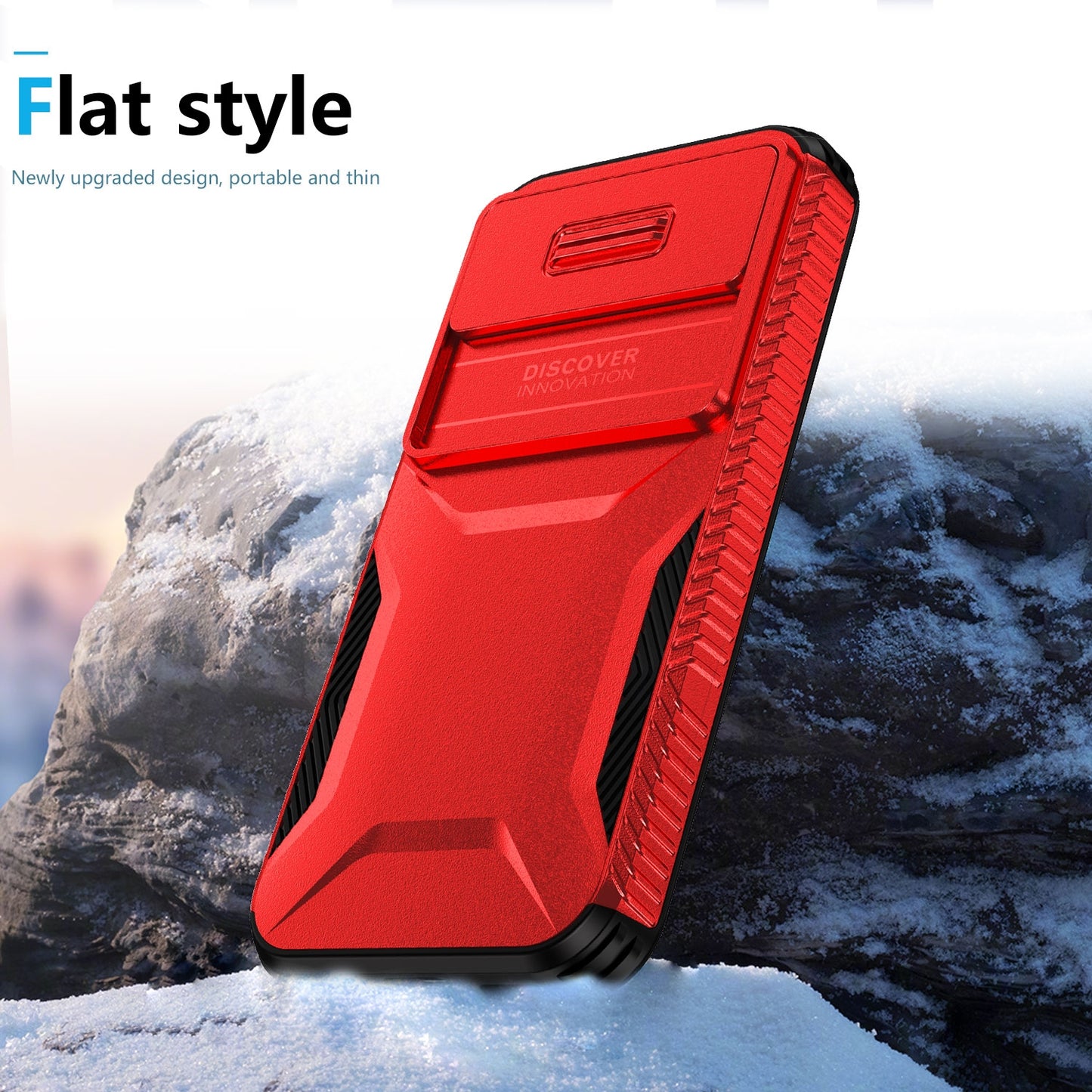 Google Pixel 8a Phone Case with Sliding Camshield | Military-Grade TPU & PC Protective Anti-Scratch Anti-Skid Cover, Durable Shockproof Design