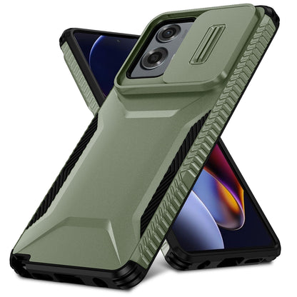 Motorola Moto G Stylus 5G 2024 Phone Case with Sliding Camshield | Military-Grade TPU & PC Protective Anti-Scratch Anti-Skid Cover, Durable Shockproof Design