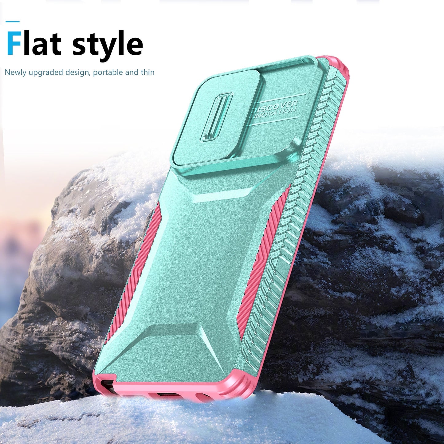 Motorola Moto G Stylus 5G 2024 Phone Case with Sliding Camshield | Military-Grade TPU & PC Protective Anti-Scratch Anti-Skid Cover, Durable Shockproof Design