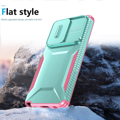 Motorola Moto G Stylus 5G 2024 Phone Case with Sliding Camshield | Military-Grade TPU & PC Protective Anti-Scratch Anti-Skid Cover, Durable Shockproof Design