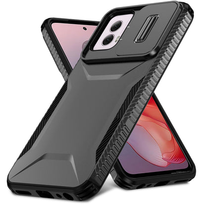 Motorola Moto G Power 5G 2024 Phone Case with Sliding Camshield | Military-Grade TPU & PC Protective Anti-Scratch Anti-Skid Cover, Durable Shockproof Design