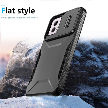 Motorola Moto G Power 5G 2024 Phone Case with Sliding Camshield | Military-Grade TPU & PC Protective Anti-Scratch Anti-Skid Cover, Durable Shockproof Design