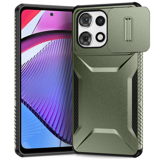 Motorola Moto G Play 5G 2025 Phone Case with Sliding Camshield | Military-Grade TPU & PC Protective Anti-Scratch Anti-Skid Cover, Durable Shockproof Design