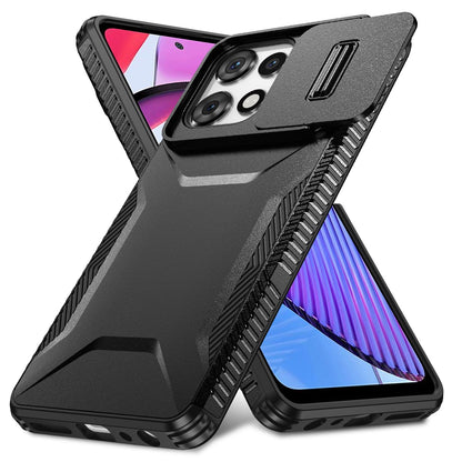 Motorola Moto G Play 5G 2025 Phone Case with Sliding Camshield | Military-Grade TPU & PC Protective Anti-Scratch Anti-Skid Cover, Durable Shockproof Design