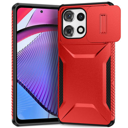 Motorola Moto G Play 5G 2025 Phone Case with Sliding Camshield | Military-Grade TPU & PC Protective Anti-Scratch Anti-Skid Cover, Durable Shockproof Design