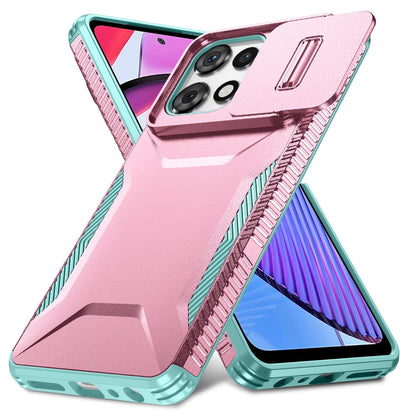 Motorola Moto G Play 5G 2025 Phone Case with Sliding Camshield | Military-Grade TPU & PC Protective Anti-Scratch Anti-Skid Cover, Durable Shockproof Design