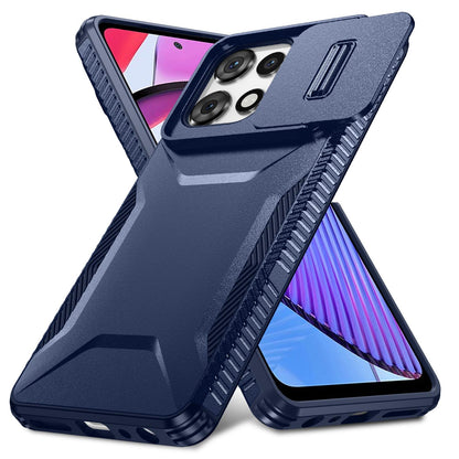 Motorola Moto G Play 5G 2025 Phone Case with Sliding Camshield | Military-Grade TPU & PC Protective Anti-Scratch Anti-Skid Cover, Durable Shockproof Design