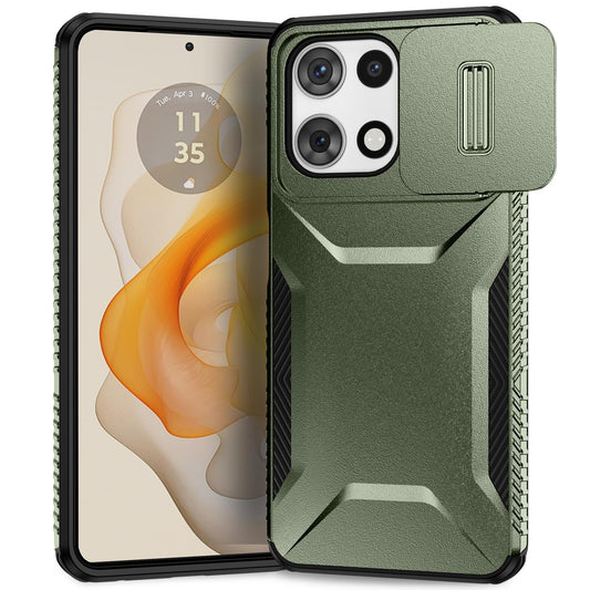 Motorola Moto G 5G 2025 Phone Case with Sliding Camshield | Military-Grade TPU & PC Protective Anti-Scratch Anti-Skid Cover, Durable Shockproof Design