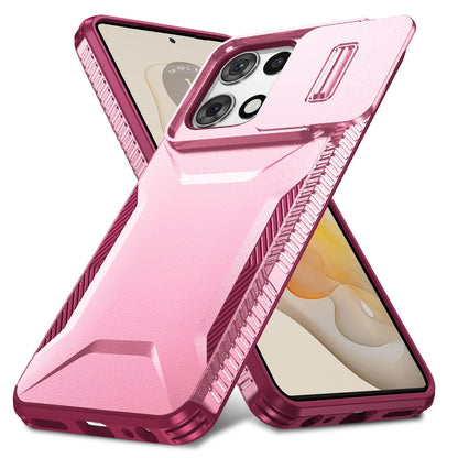 Motorola Moto G 5G 2025 Phone Case with Sliding Camshield | Military-Grade TPU & PC Protective Anti-Scratch Anti-Skid Cover, Durable Shockproof Design