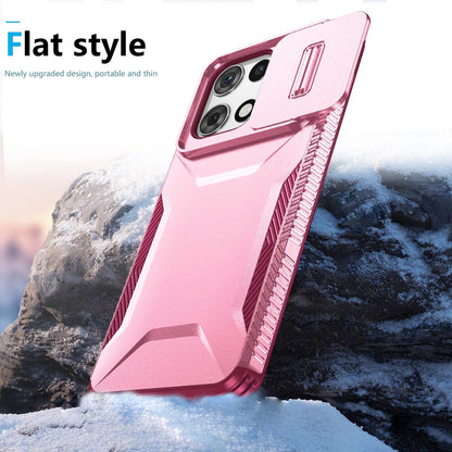 Motorola Moto G 5G 2025 Phone Case with Sliding Camshield | Military-Grade TPU & PC Protective Anti-Scratch Anti-Skid Cover, Durable Shockproof Design