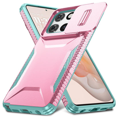 Motorola Moto G Stylus 5G 2025 Phone Case with Sliding Camshield | Military-Grade TPU & PC Protective Anti-Scratch Anti-Skid Cover, Durable Shockproof Design