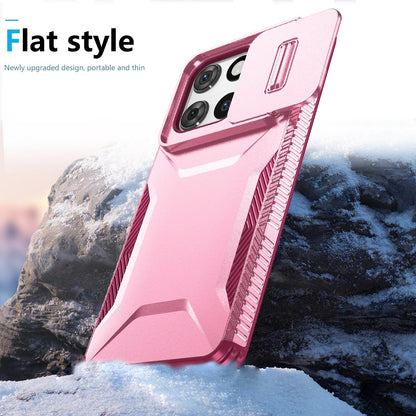 Motorola Moto G Stylus 5G 2025 Phone Case with Sliding Camshield | Military-Grade TPU & PC Protective Anti-Scratch Anti-Skid Cover, Durable Shockproof Design