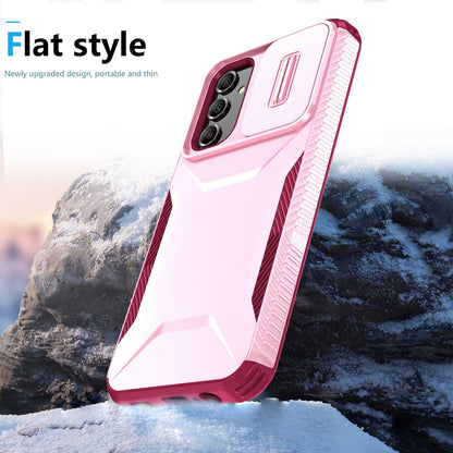 Samsung Galaxy A14 5G Phone Case with Sliding Camshield | Military-Grade TPU & PC Protective Anti-Scratch Anti-Skid Cover, Durable Shockproof Design