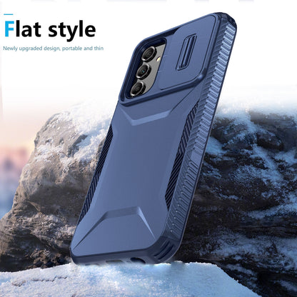 Samsung Galaxy A14 5G Phone Case with Sliding Camshield | Military-Grade TPU & PC Protective Anti-Scratch Anti-Skid Cover, Durable Shockproof Design