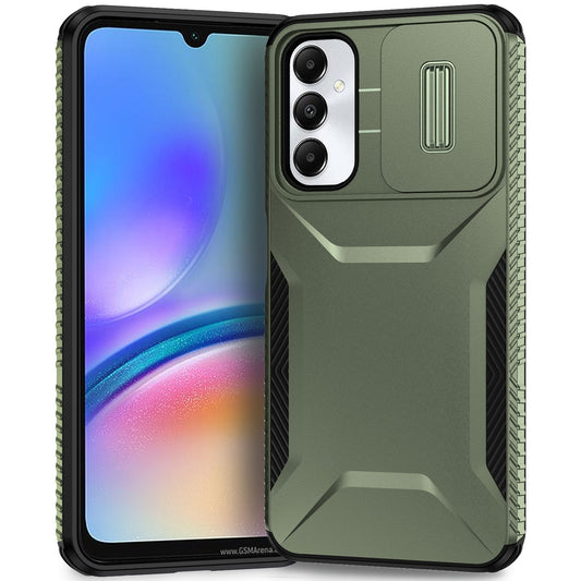 Samsung Galaxy A05s Phone Case with Sliding Camshield | Military-Grade TPU & PC Protective Anti-Scratch Anti-Skid Cover, Durable Shockproof Design