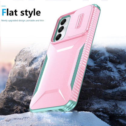 Samsung Galaxy A05s Phone Case with Sliding Camshield | Military-Grade TPU & PC Protective Anti-Scratch Anti-Skid Cover, Durable Shockproof Design