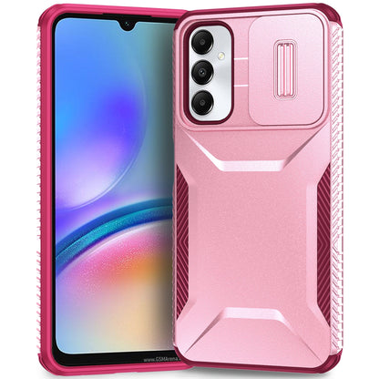 Samsung Galaxy A05s Phone Case with Sliding Camshield | Military-Grade TPU & PC Protective Anti-Scratch Anti-Skid Cover, Durable Shockproof Design
