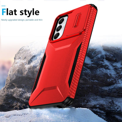 Samsung Galaxy A05s Phone Case with Sliding Camshield | Military-Grade TPU & PC Protective Anti-Scratch Anti-Skid Cover, Durable Shockproof Design