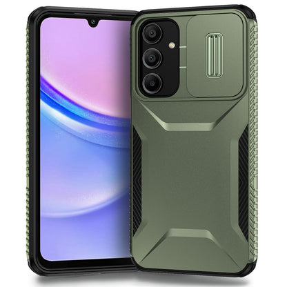 Samsung Galaxy A16 Phone Case with Sliding Camshield | Military-Grade TPU & PC Protective Anti-Scratch Anti-Skid Cover, Durable Shockproof Design