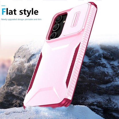 Samsung Galaxy A16 Phone Case with Sliding Camshield | Military-Grade TPU & PC Protective Anti-Scratch Anti-Skid Cover, Durable Shockproof Design