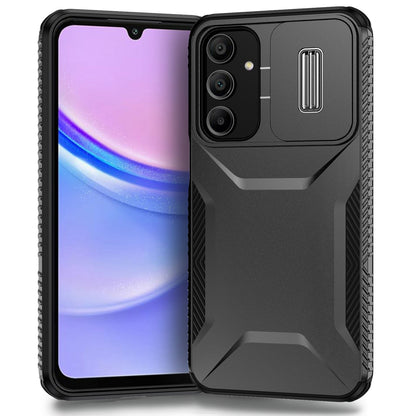 Samsung Galaxy A16 Phone Case with Sliding Camshield | Military-Grade TPU & PC Protective Anti-Scratch Anti-Skid Cover, Durable Shockproof Design