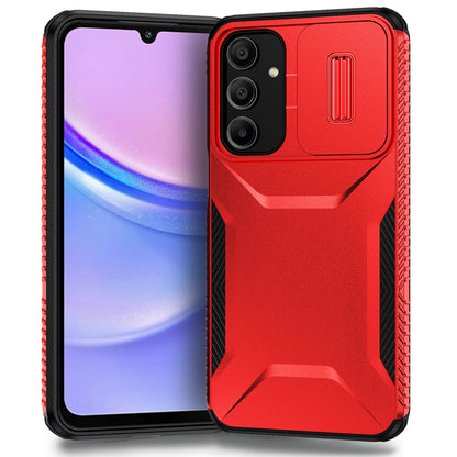 Samsung Galaxy A16 Phone Case with Sliding Camshield | Military-Grade TPU & PC Protective Anti-Scratch Anti-Skid Cover, Durable Shockproof Design