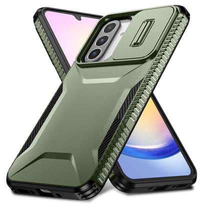 Samsung Galaxy A26 5G Phone Case with Sliding Camshield | Military-Grade TPU & PC Protective Anti-Scratch Anti-Skid Cover, Durable Shockproof Design