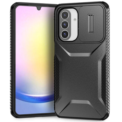 Samsung Galaxy A26 5G Phone Case with Sliding Camshield | Military-Grade TPU & PC Protective Anti-Scratch Anti-Skid Cover, Durable Shockproof Design