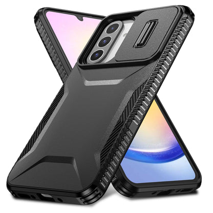 Samsung Galaxy A26 5G Phone Case with Sliding Camshield | Military-Grade TPU & PC Protective Anti-Scratch Anti-Skid Cover, Durable Shockproof Design