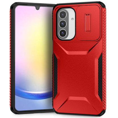 Samsung Galaxy A26 5G Phone Case with Sliding Camshield | Military-Grade TPU & PC Protective Anti-Scratch Anti-Skid Cover, Durable Shockproof Design